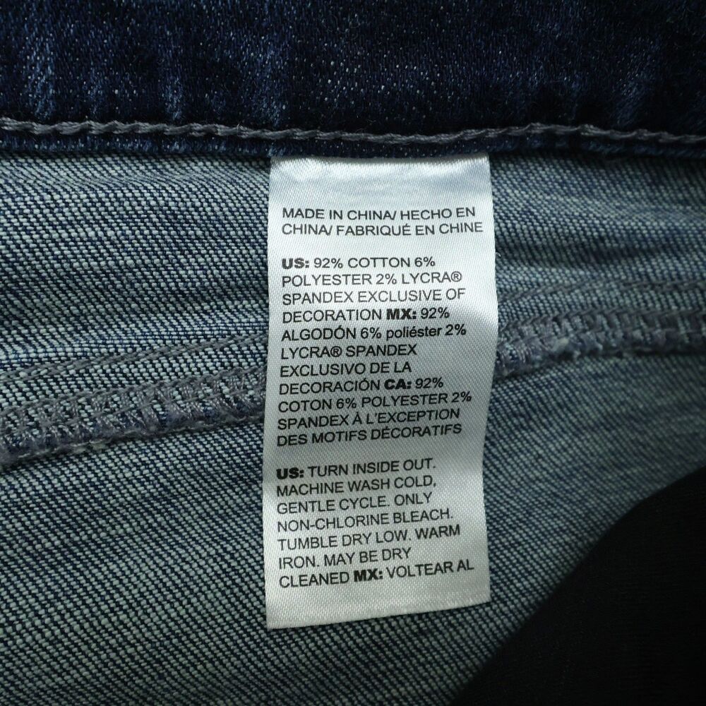 Chico's Jeans Women's 2R US-12 High-Rise Girlfriend Slim Leg Ankle 27" Inseam - Picture 10 of 16